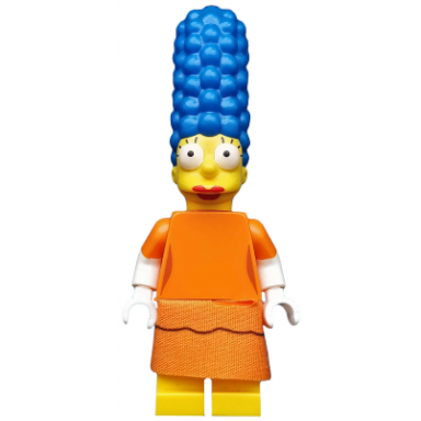 date night marge the simpsons series 2 minifigure only without stand and accessories