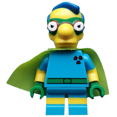 fallout boy milhouse the simpsons series 2 minifigure only without stand and accessories