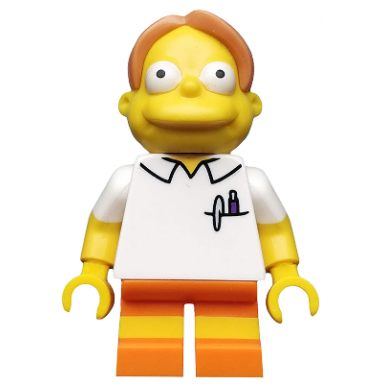 martin prince the simpsons series 2 minifigure only without stand and accessories