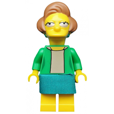 edna krabappel the simpsons series 2 minifigure only without stand and accessories