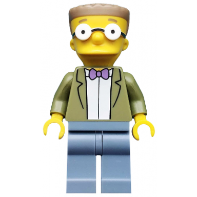 waylon smithers the simpsons series 2 minifigure only without stand and accessories