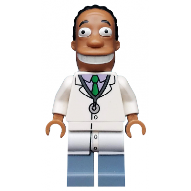dr hibbert the simpsons series 2 minifigure only without stand and accessories