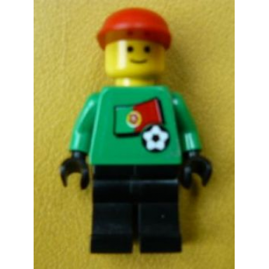 soccer player - portuguese goalie portuguese flag torso sticker on front white number sticker on back 1 18 or 22 specify number in listing