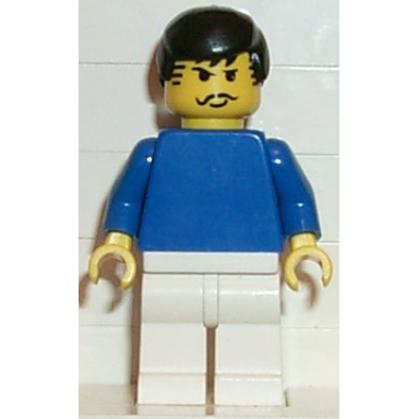 soccer player blue white team player 3