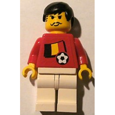 soccer player - belgian player 3 belgian flag torso sticker on front black number sticker on back specify number in listing