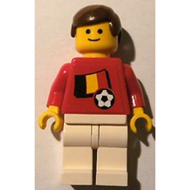 soccer player - belgian player 4 belgian flag torso sticker on front black number sticker on back specify number in listing