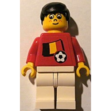 soccer player - belgian player 5 belgian flag torso sticker on front black number sticker on back specify number in listing