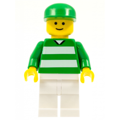 soccer fan green and white team green cap