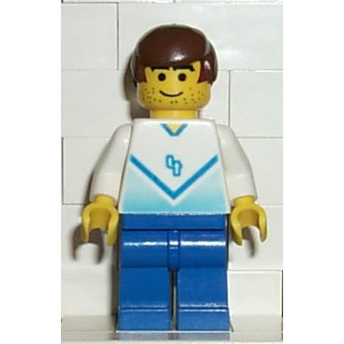 soccer player white blue team with shirt 4