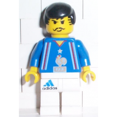 soccer player french team white legs player 3
