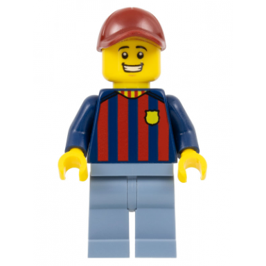soccer fan - fc barcelona male sand blue legs