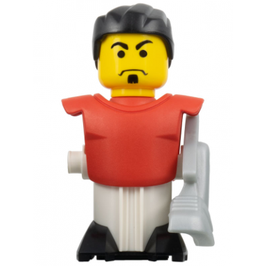 mcdonalds sports soccer player - red torso and white base without stickers