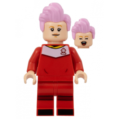 megan rapinoe - red soccer uniform