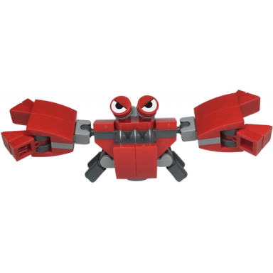 crabmeat - partially closed eyes