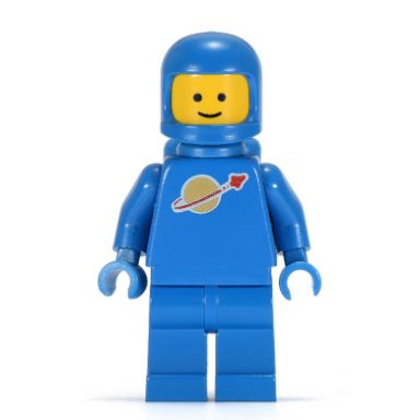 classic space - blue with air tanks