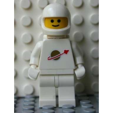 classic space - white with air tanks and motorcycle standard helmet reissue