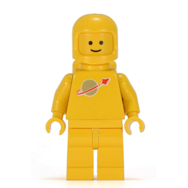 classic space - yellow with air tanks