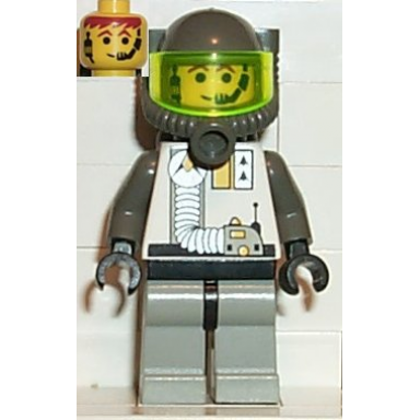 exploriens - helmet with breathing apparatus and hose torso