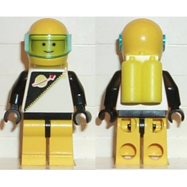 futuron - black yellow with yellow helmet