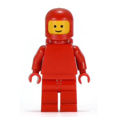 classic space - red with air tanks torso plain