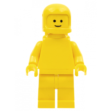 classic space - yellow with air tanks torso plain