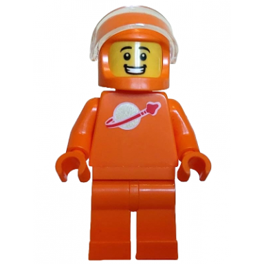 classic space - orange without air tanks with visor male