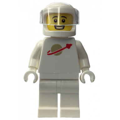classic space - white without air tanks with visor male