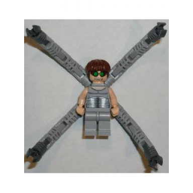 dr octopus otto octavius doc ock light bluish gray torso light bluish gray legs - with arms