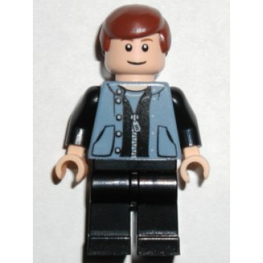 peter parker 3 - sand blue vest black legs