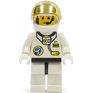 space port - astronaut c1 white legs with black hips