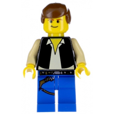 han solo blue legs falcon