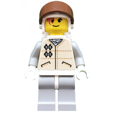 hoth rebel yellow head brown visor