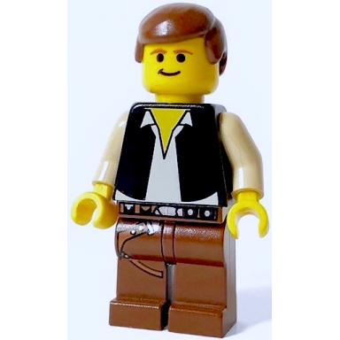 han solo brown legs with holster pattern