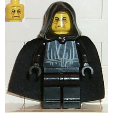emperor palpatine - yellow head black hands