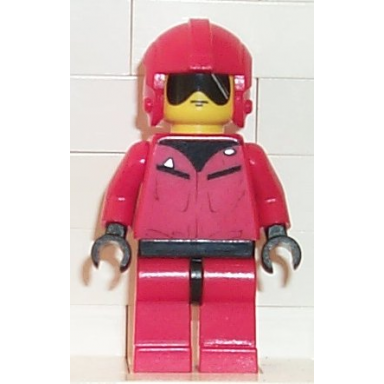 t-16 skyhopper pilot - red helmet