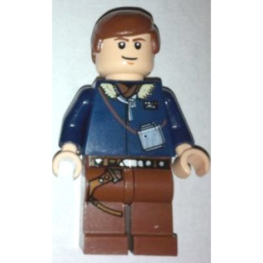 han solo - light nougat reddish brown legs with holster 2010