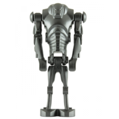 super battle droid - pearl dark gray wide head