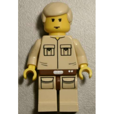 luke skywalker cloud city tan shirt