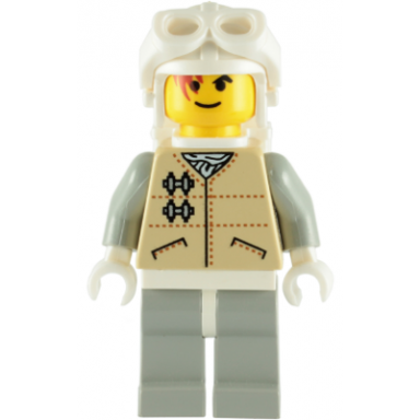 hoth rebel yellow head white visor goggles