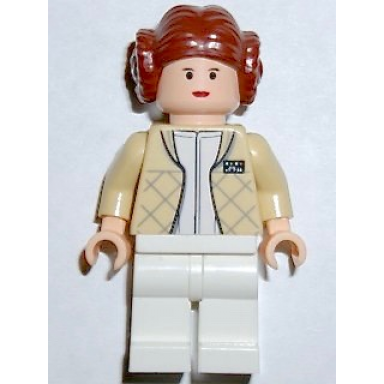 princess leia - hoth outfit textured hair with buns
