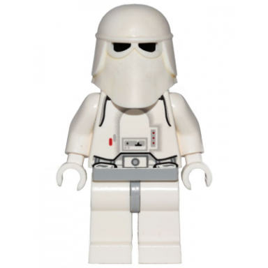 snowtrooper light bluish gray hips white hands hoth stormtrooper