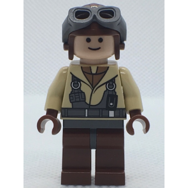naboo fighter pilot - tan jacket
