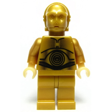 c-3po - pearl gold with pearl light gold hands