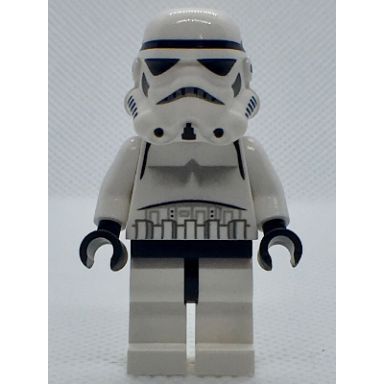 imperial stormtrooper - black head dotted mouth helmet