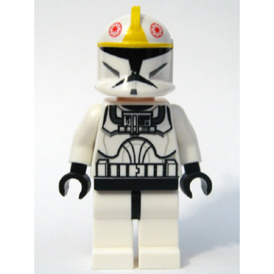 clone trooper pilot phase 1 - yellow markings large eyes