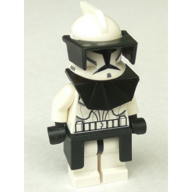 clone trooper phase 1 - black visor pauldron and kama large eyes
