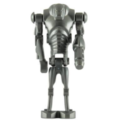 super battle droid - pearl dark gray blaster arm