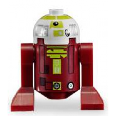 astromech droid r7-a7 - black rectangles