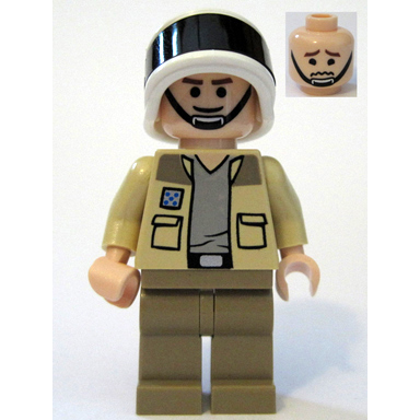 captain antilles - light bluish gray shirt