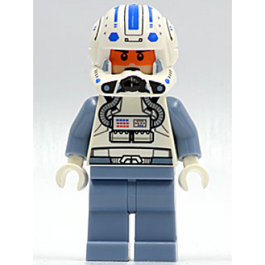 clone trooper pilot captain jag phase 2 - sand blue arms and legs